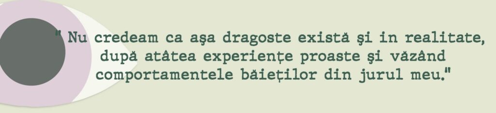 Prima oară când m-am îndrăgostit cu adevărat a fost liniștitor.